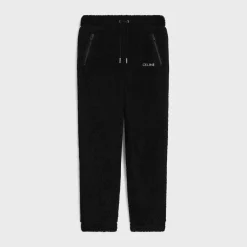 Fashion loose track pants in jersey fleece Pants And Shorts