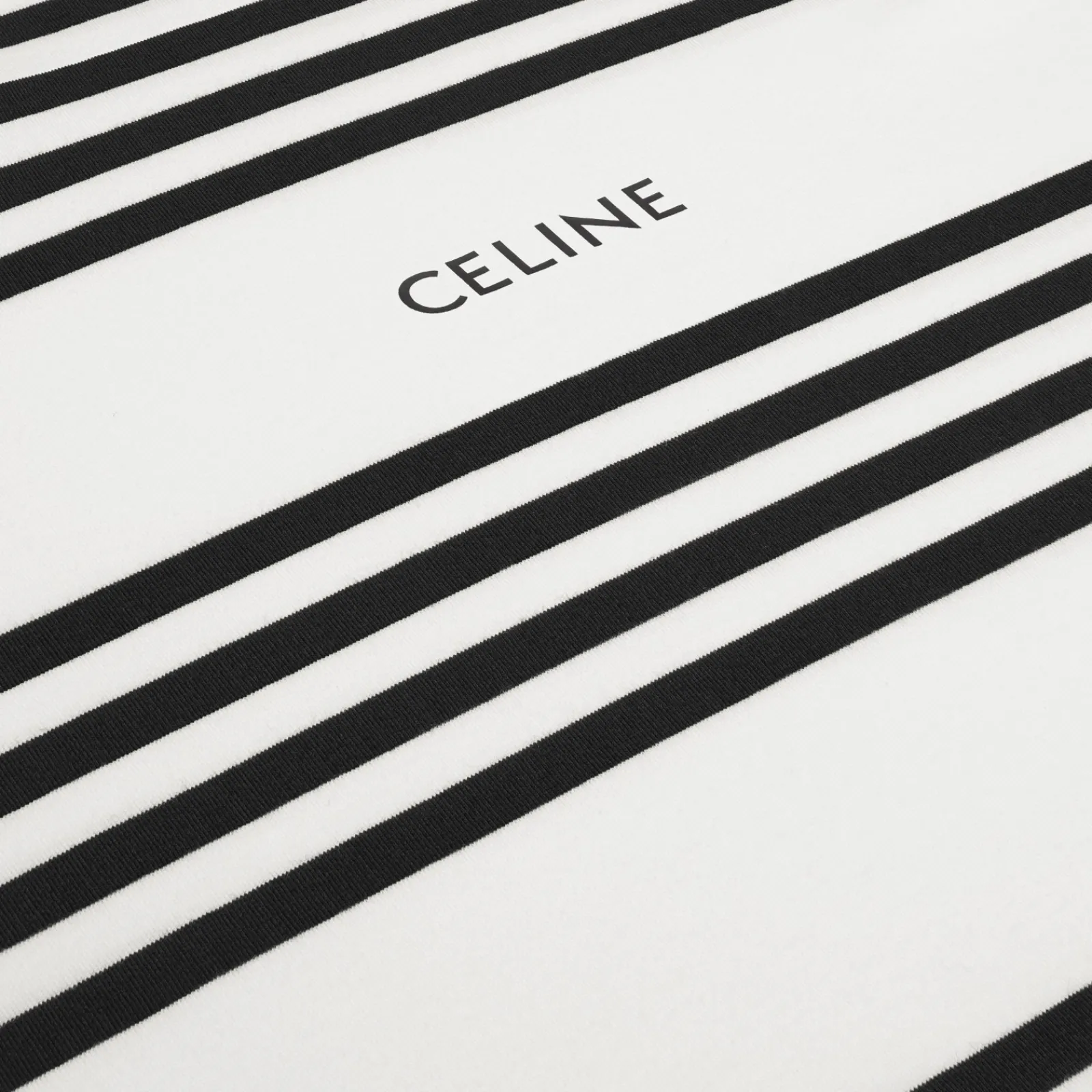 Online loose t-shirt in striped cotton jersey T-Shirts And Sweatshirts