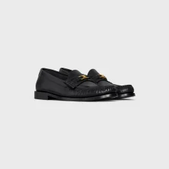 Discount LUCO LOAFER in POLISHED BULL Women Loafers And Flats