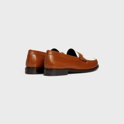 Sale LUCO TRIOMPHE CHAIN LOAFER in POLISHED BULL Women Loafers And Flats