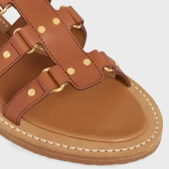 Clearance LYMPIA GLADIATOR SANDAL in CALFSKIN Women Sandals