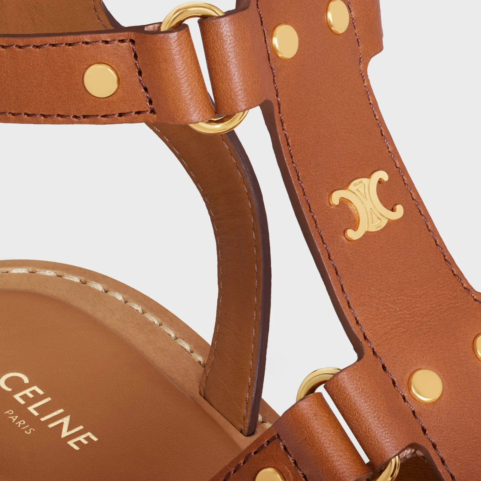 Clearance LYMPIA GLADIATOR SANDAL in CALFSKIN Women Sandals