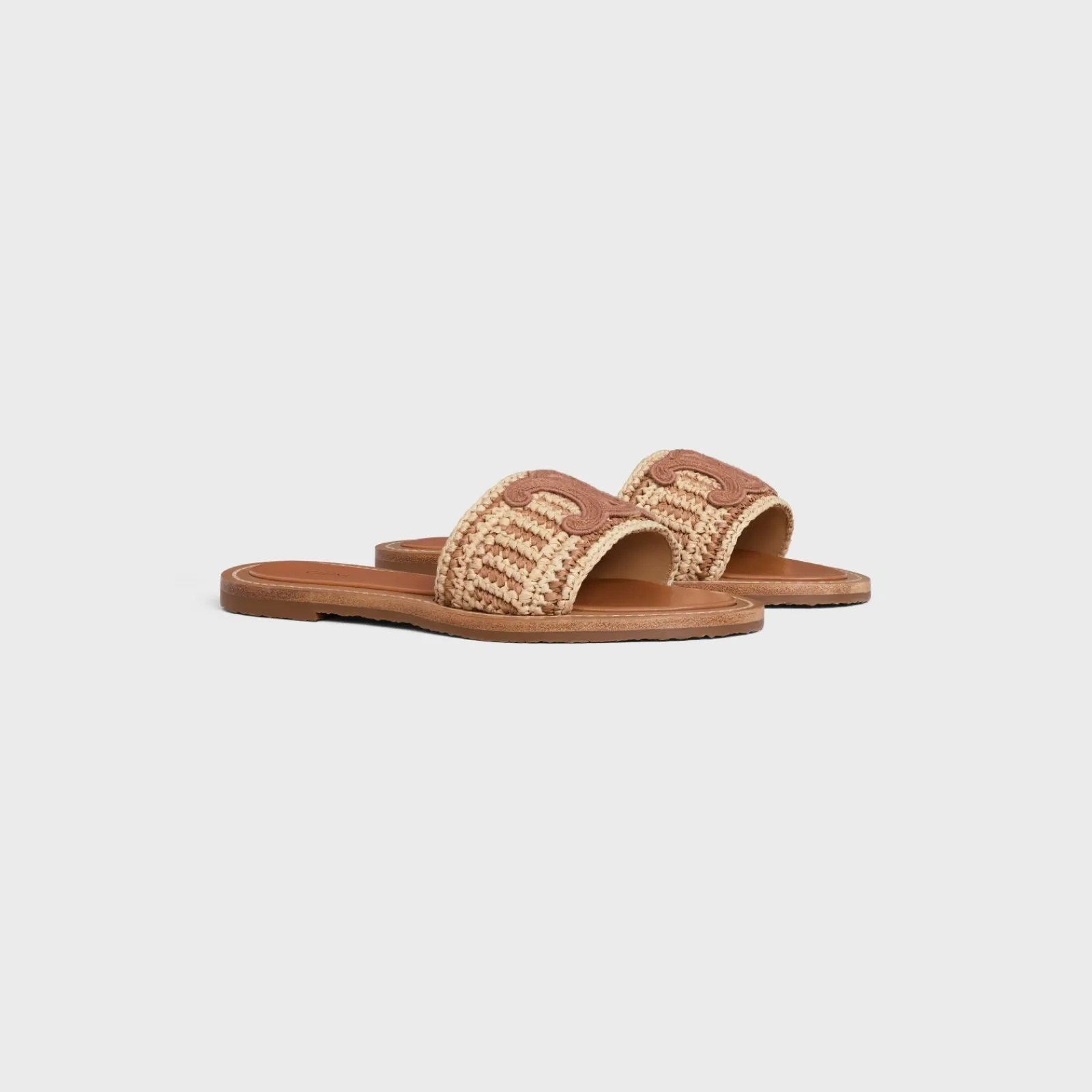 Fashion LYMPIA MULE in RAFFIA Women Sandals