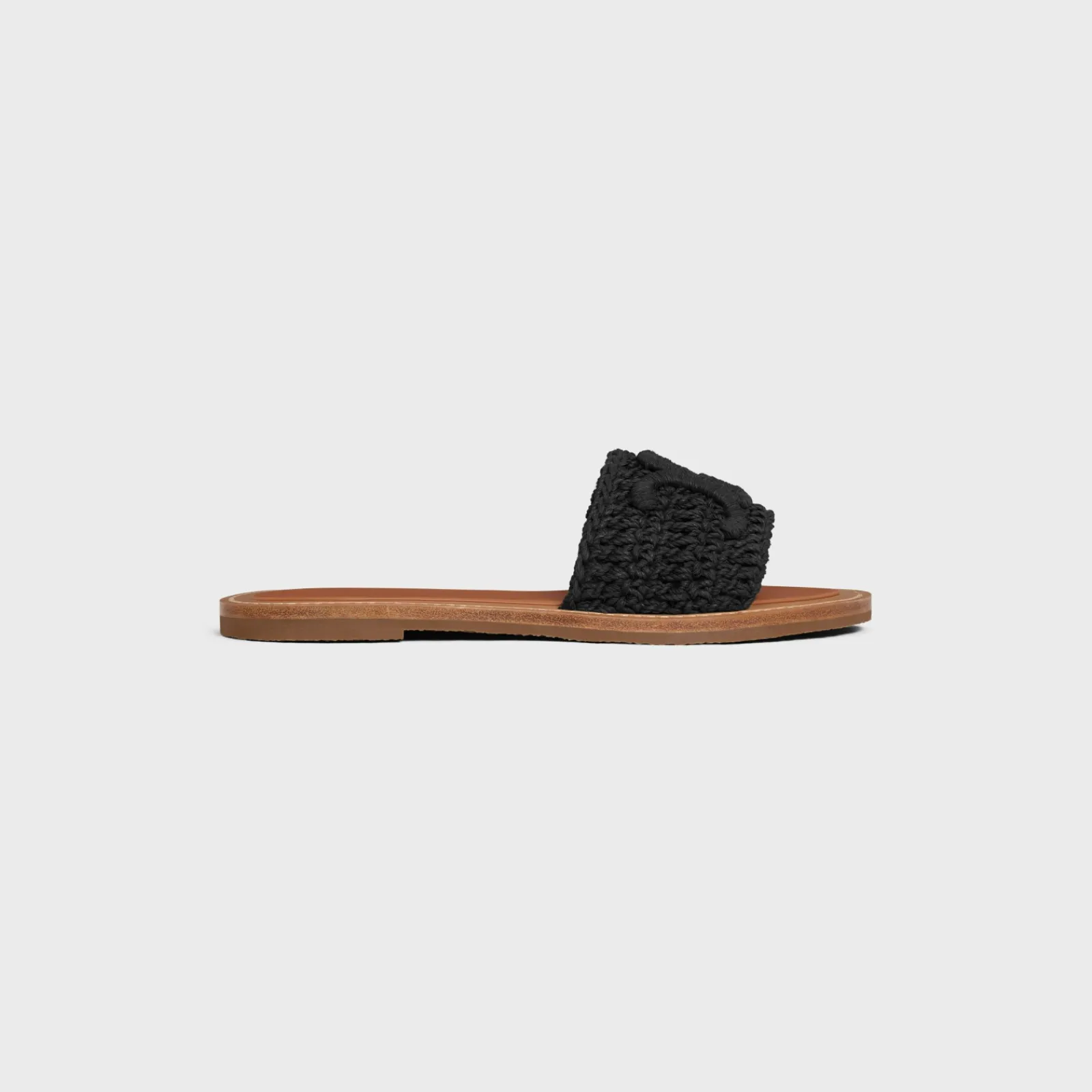 Online LYMPIA MULE in TRIOMPHE KNITTED COTTON Women Sandals