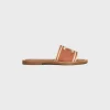 Discount LYMPIA MULE in TRIOMPHE JACQUARD CANVAS Women Sandals