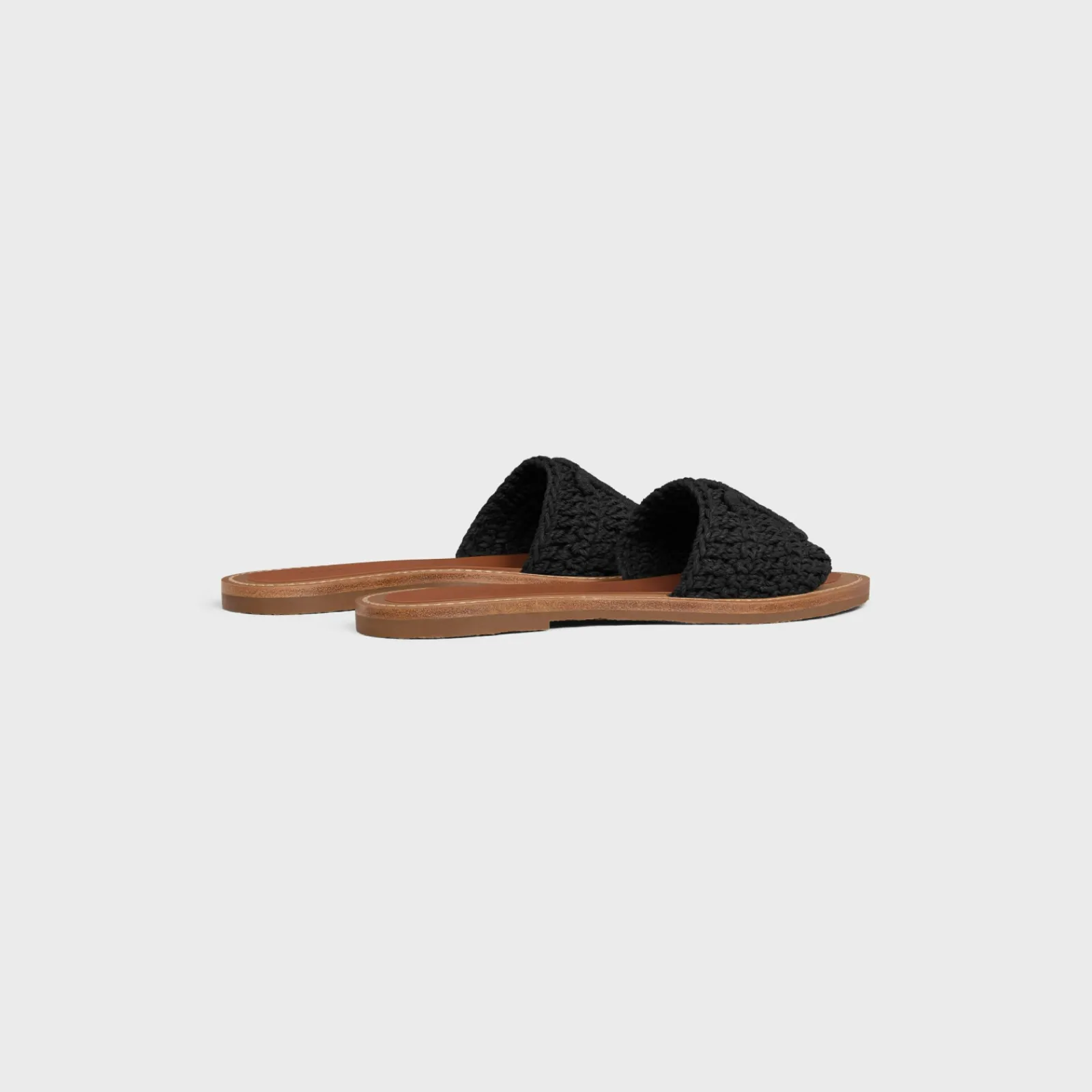 Online LYMPIA MULE in TRIOMPHE KNITTED COTTON Women Sandals