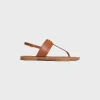 Best LYMPIA TRIOMPHE THONG in CALFSKIN Women Sandals
