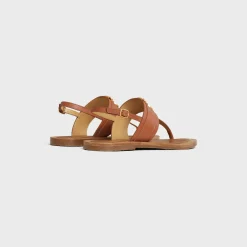 Best LYMPIA TRIOMPHE THONG in CALFSKIN Women Sandals