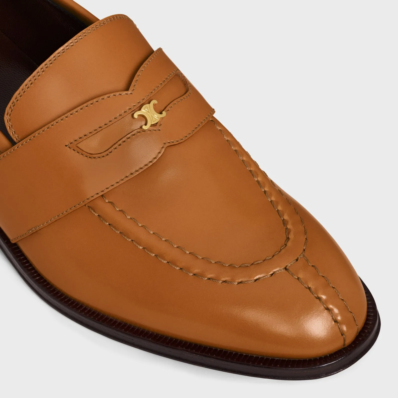New MALAQUAIS TRIOMPHE LOAFER in POLISHED BULL Women Loafers And Flats