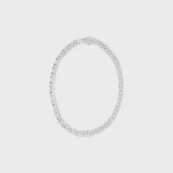 Sale Mesh Necklace in Sterling with Rhodium finish Necklaces