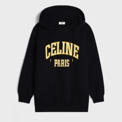 Discount oversized hoodie in cotton fleece Women T-Shirts And Sweatshirts