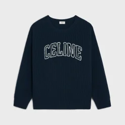Clearance oversized sweater in ribbed wool Knitwear