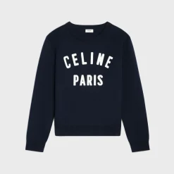 Discount paris crew neck sweater in cotton Knitwear