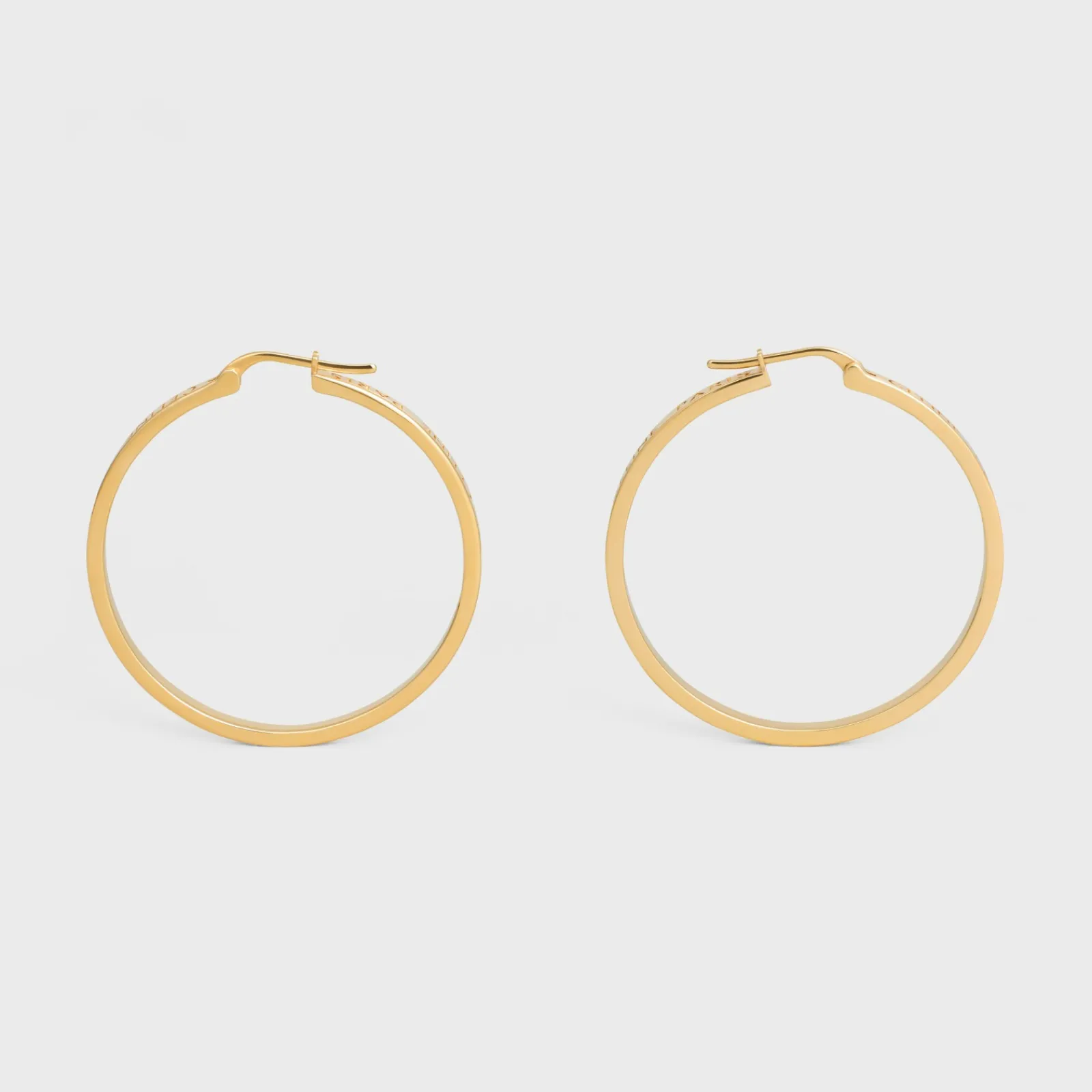 Online Paris Large Hoops in Brass with Finish Women Other Lines | Categories·Earrings