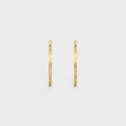 Online Paris Large Hoops in Brass with Finish Women Other Lines | Categories·Earrings