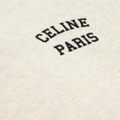 Discount paris loose sweatshirt in cotton fleece Women T-Shirts And Sweatshirts