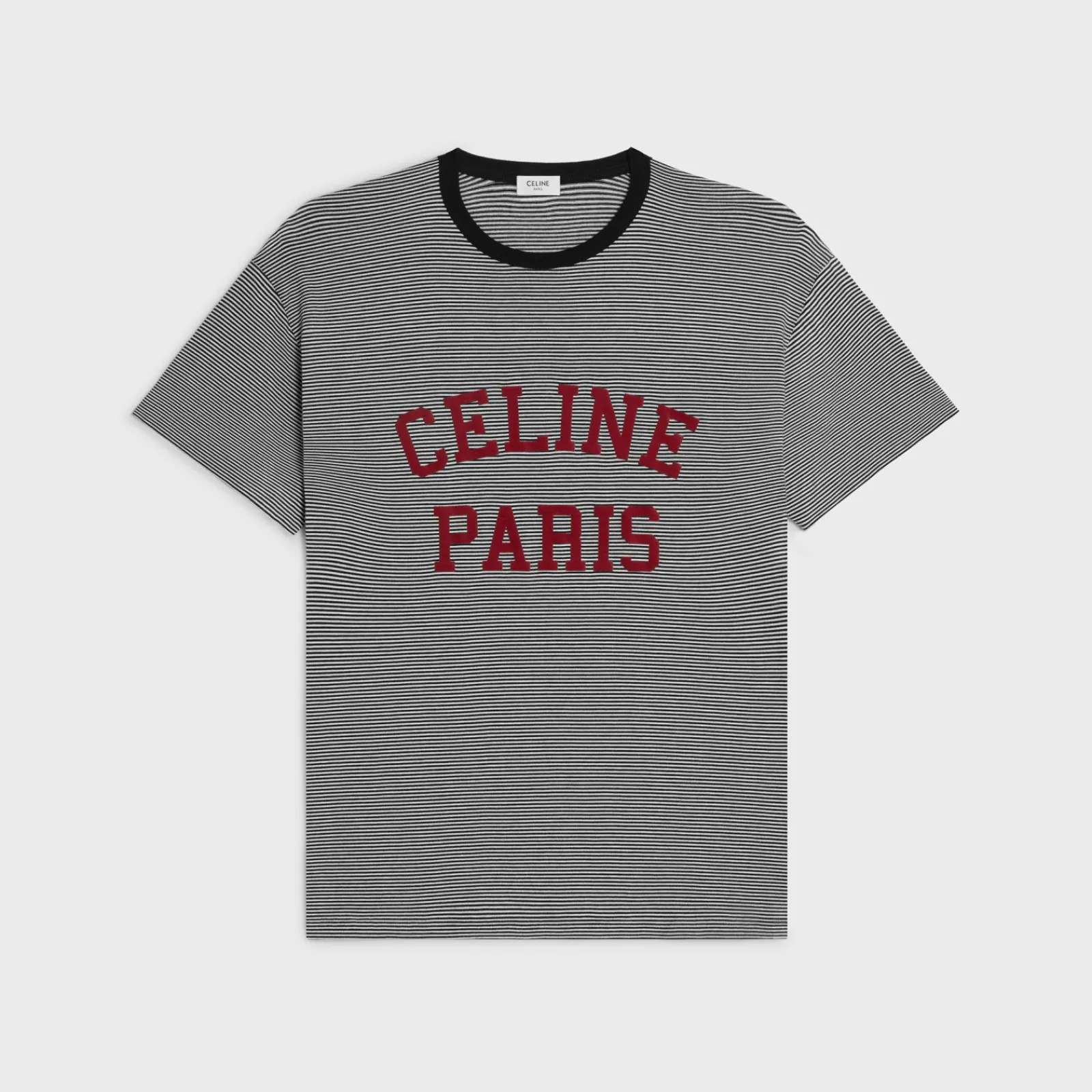 Fashion PARIS loose t-shirt in cotton jersey T-Shirts And Sweatshirts