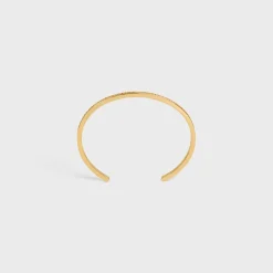 Sale Paris Thin Cuff in Brass with Finish Women Other Lines | Categories·Bracelets