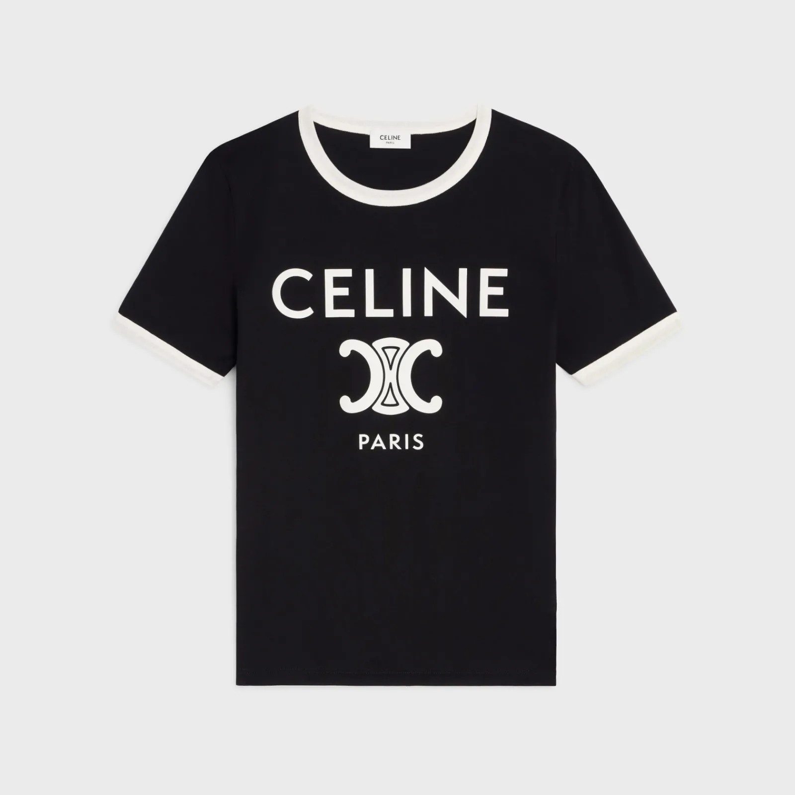 Sale PARIS T-SHIRT IN COTTON JERSEY Women T-Shirts And Sweatshirts