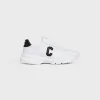 Best RUNNER CR-02 LOW LACE-UP SNEAKER in CALFSKIN Women Sneakers
