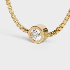 New Sentimental Brillant Bracelet in Yellow Gold and Diamond Women Celine Sentimental | Categories·Bracelets