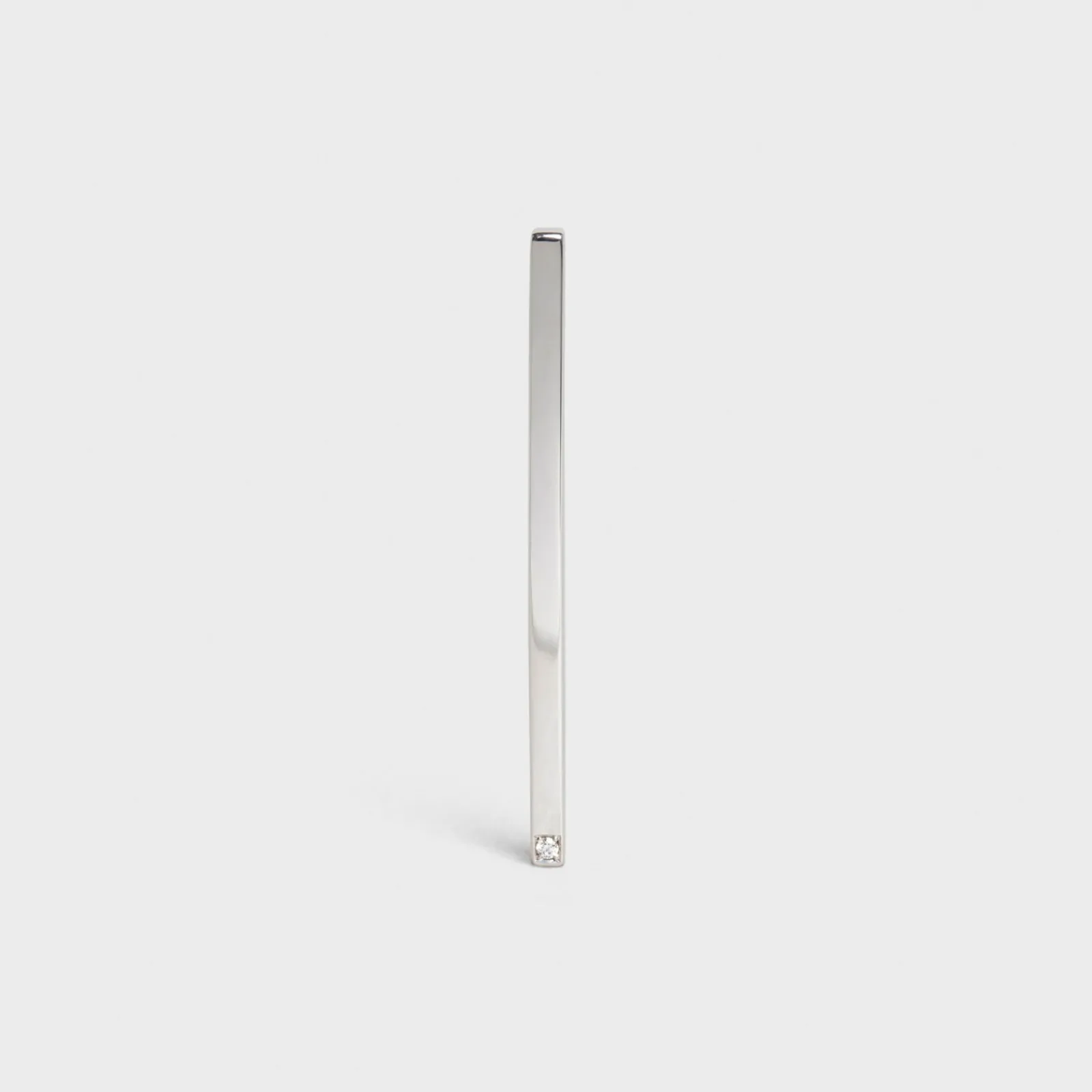 Clearance Sentimental Straight Earring in White Gold and Diamond Women Celine Sentimental | Categories·Earrings
