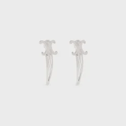 Online Set of 2 Snap Hair Clip in Brass with Rhodium Finish and Steel Women Hair Accessories