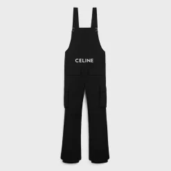 Fashion ski bib in technical nylon Pants And Shorts