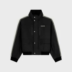 Fashion ski jacket in technical nylon Coats & Blousons