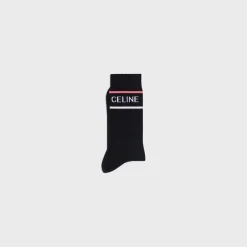 Outlet SOCKS IN STRIPED COTTON Hats And Soft Accessories