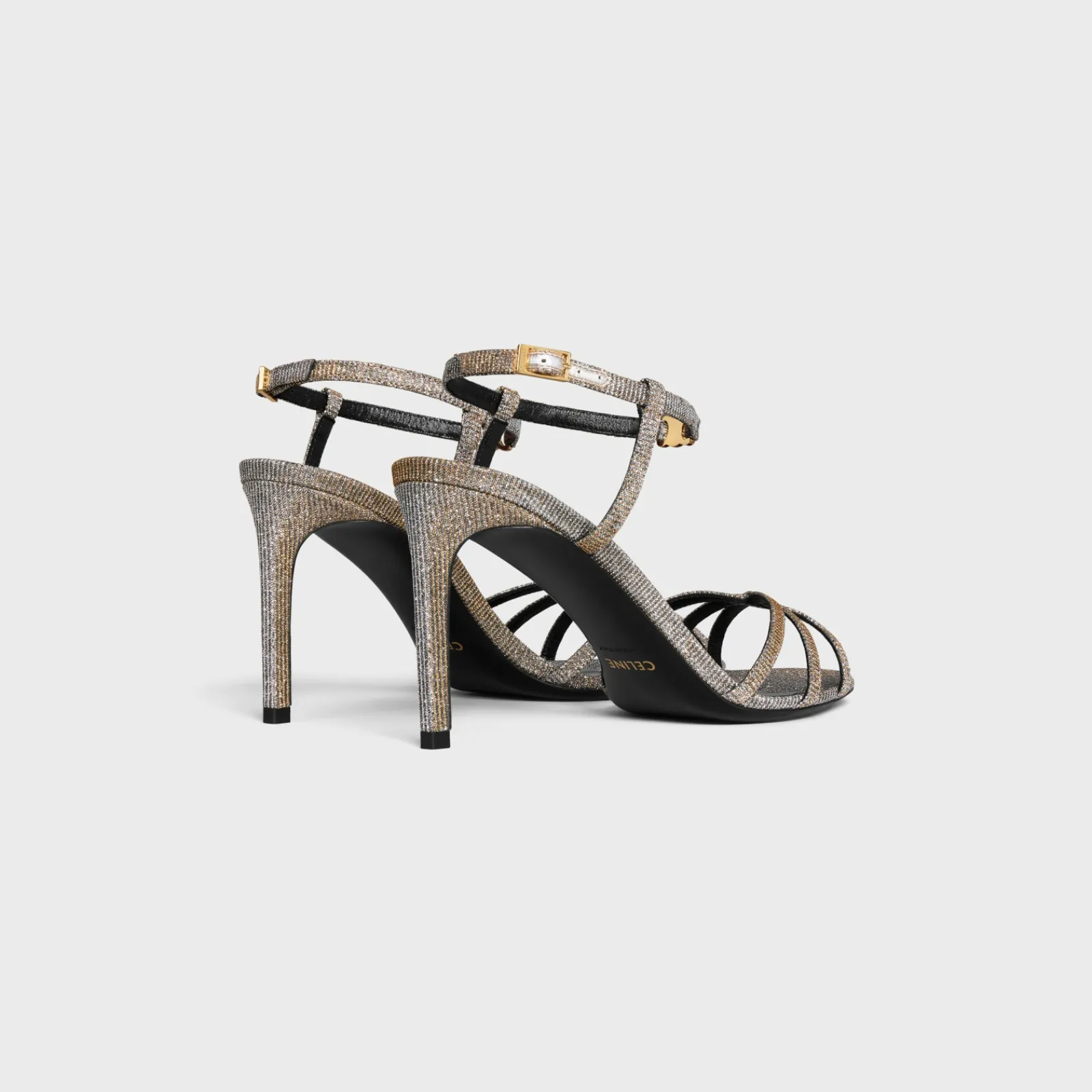 Online SOIR SANDAL in IRIDESCENT FABRIC Women Pumps | Sandals