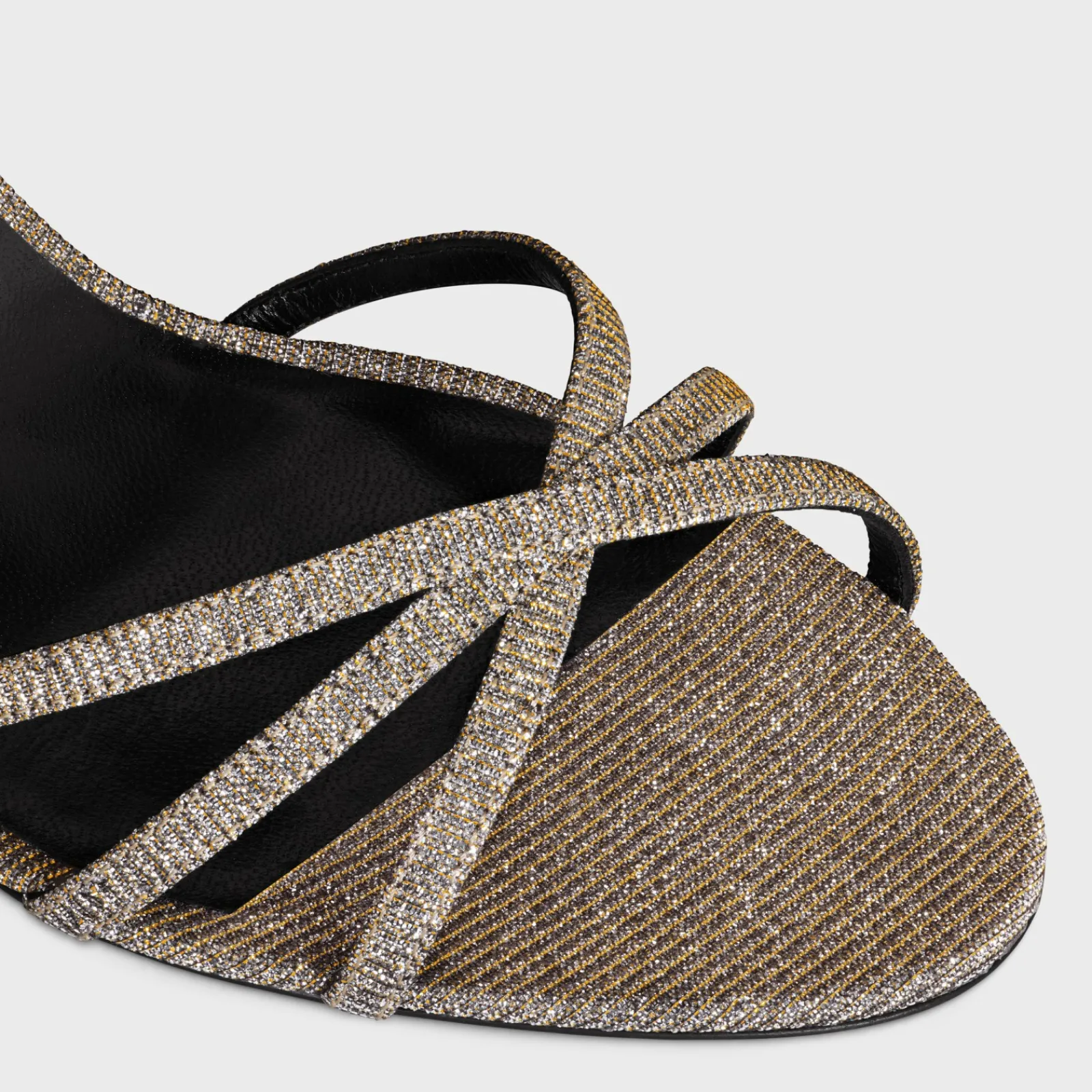Online SOIR SANDAL in IRIDESCENT FABRIC Women Pumps | Sandals