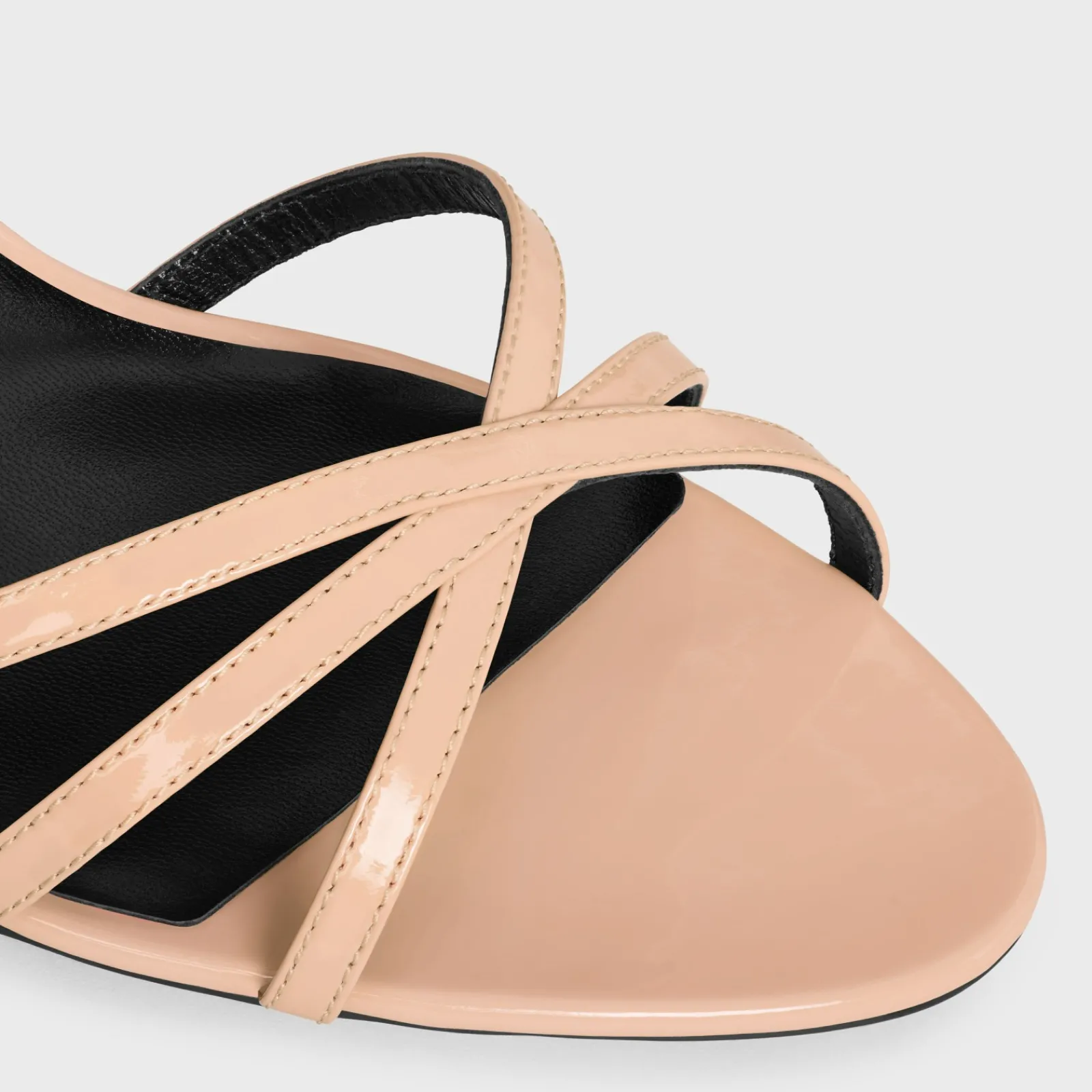 New SOIR SANDAL in PATENT CALFSKIN Women Pumps | Sandals