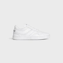 Fashion TRAINER LOW LACE-UP SNEAKER in CALFSKIN Women Sneakers