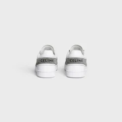 Outlet TRAINER LOW LACE-UP SNEAKER in SUEDE CALFSKIN AND CALFSKIN Sneakers