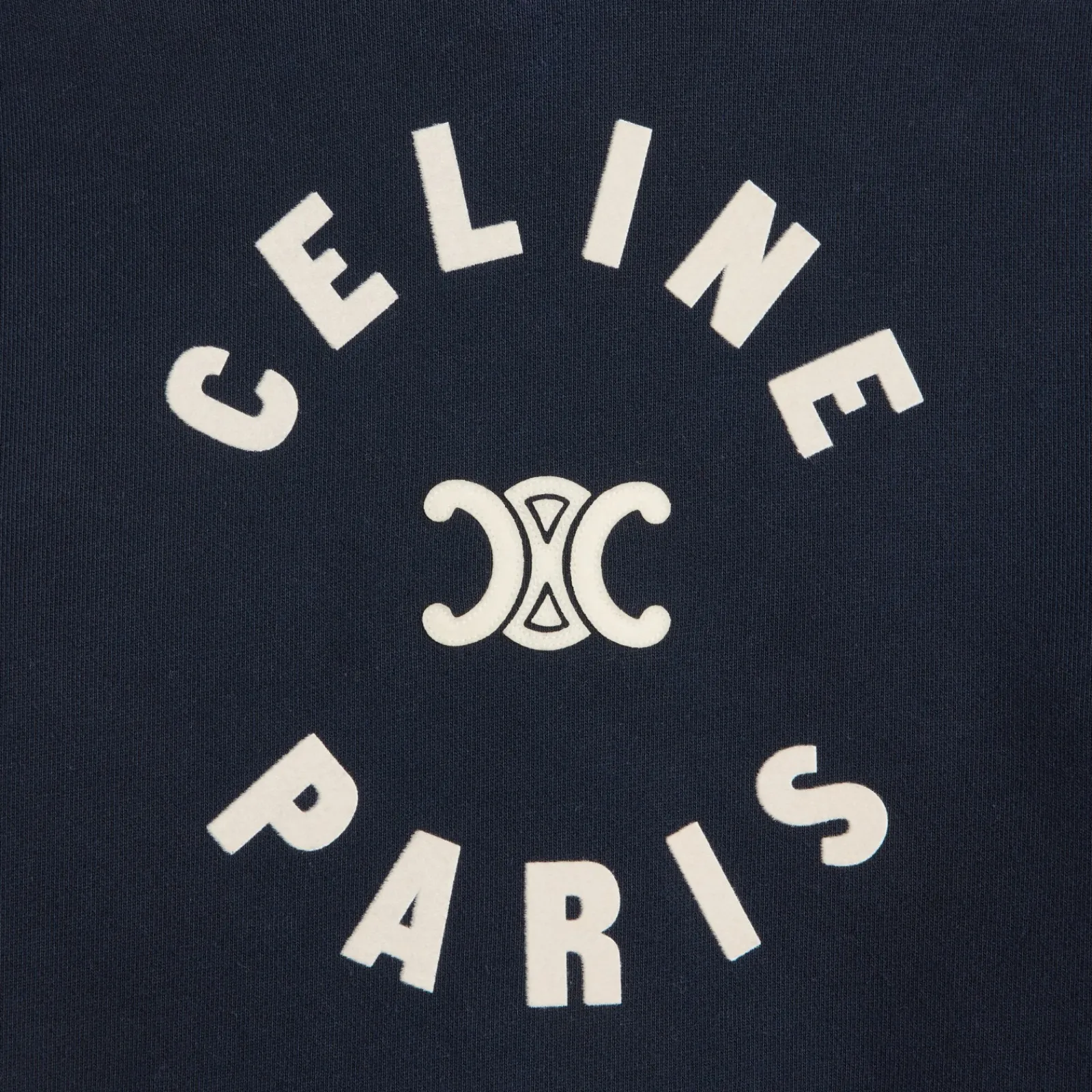 Hot Triomphe hoodie in cotton fleece Women T-Shirts And Sweatshirts