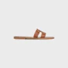 Hot TRIOMPHE MULE in CALFSKIN Women Sandals