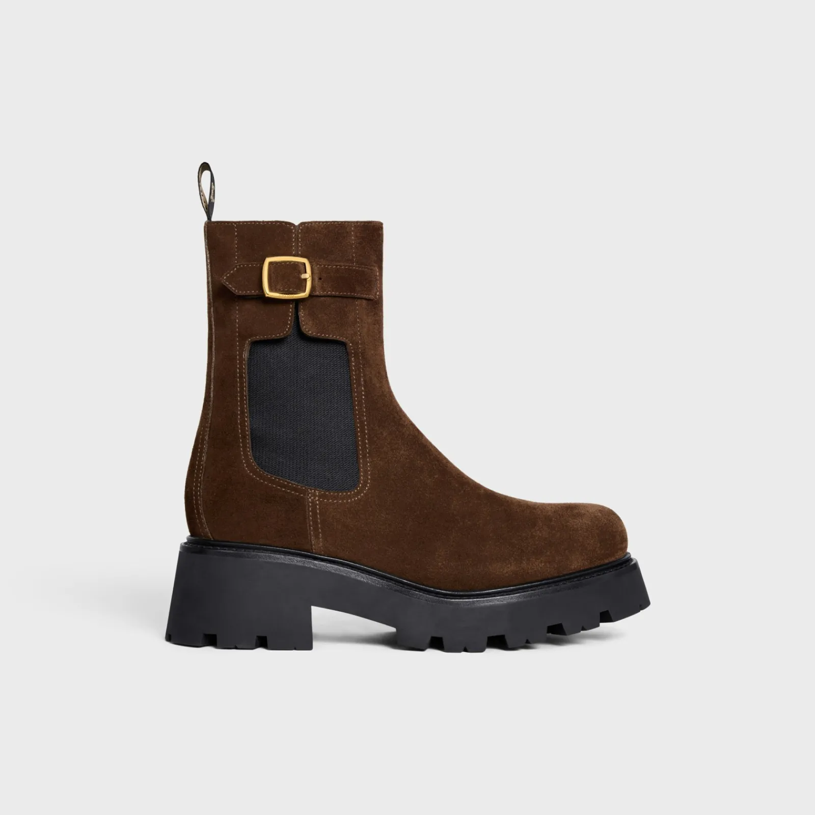Discount TRIOMPHE RANGERS CHELSEA BOOT in Suede Calfskin Women Boots And Ankle Boots