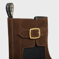Discount TRIOMPHE RANGERS CHELSEA BOOT in Suede Calfskin Women Boots And Ankle Boots