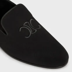 Sale TRIOMPHE SLIPPERS in SUEDE CALFSKIN Loafers And Mocassins