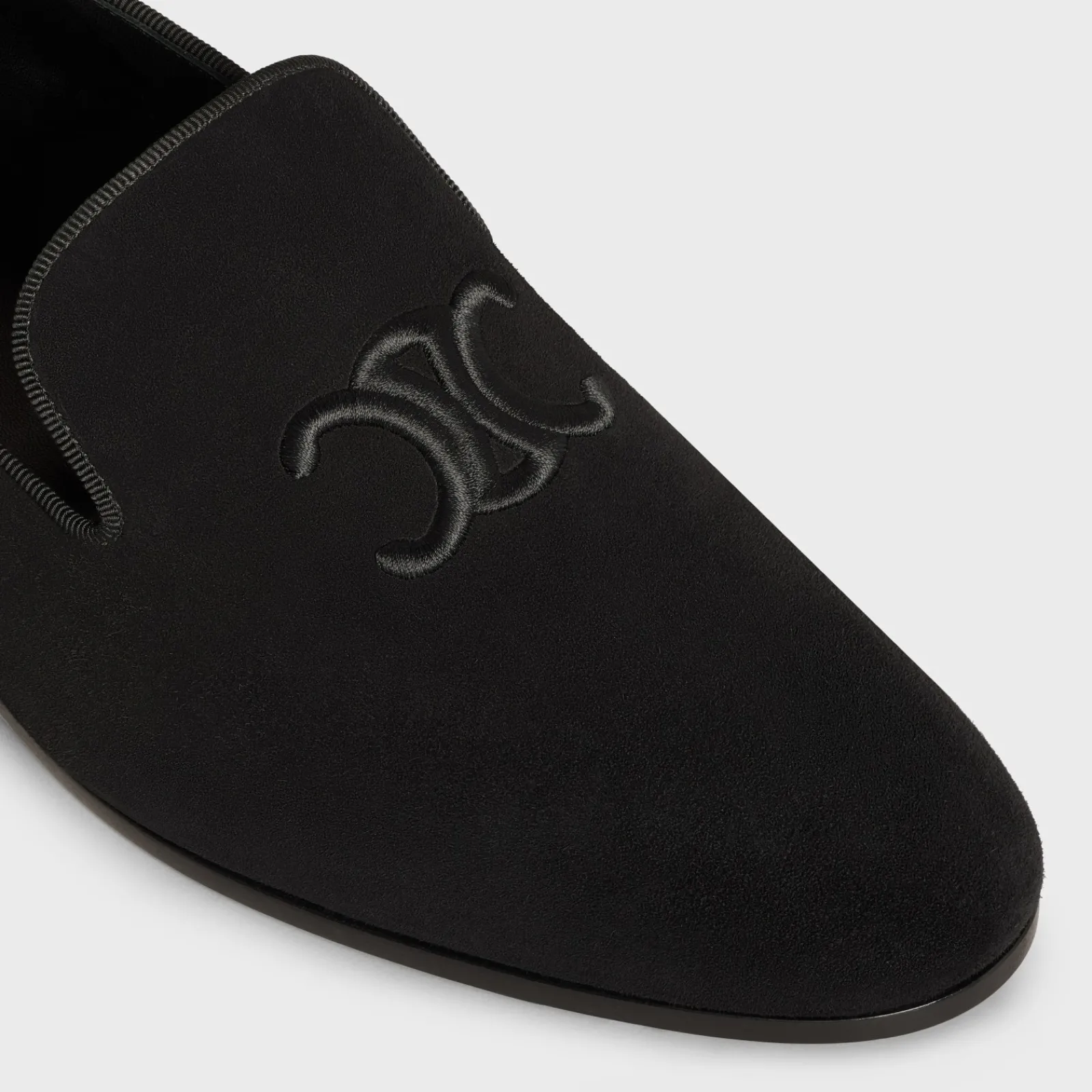 Sale TRIOMPHE SLIPPERS in SUEDE CALFSKIN Loafers And Mocassins