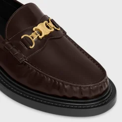 Clearance UNIVERSITÉ TRIOMPHE CHAIN LOAFFER in POLISHED BULL Women Loafers And Flats