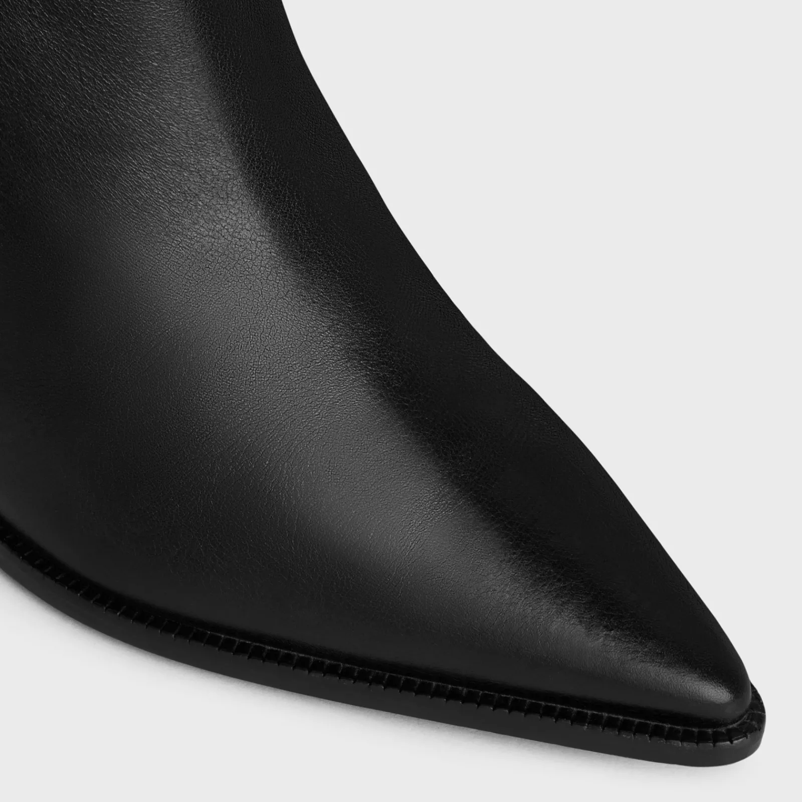 New VERNEUIL ANKLE BOOT WITH TRIOMPHE in CALFSKIN Women Boots And Ankle Boots