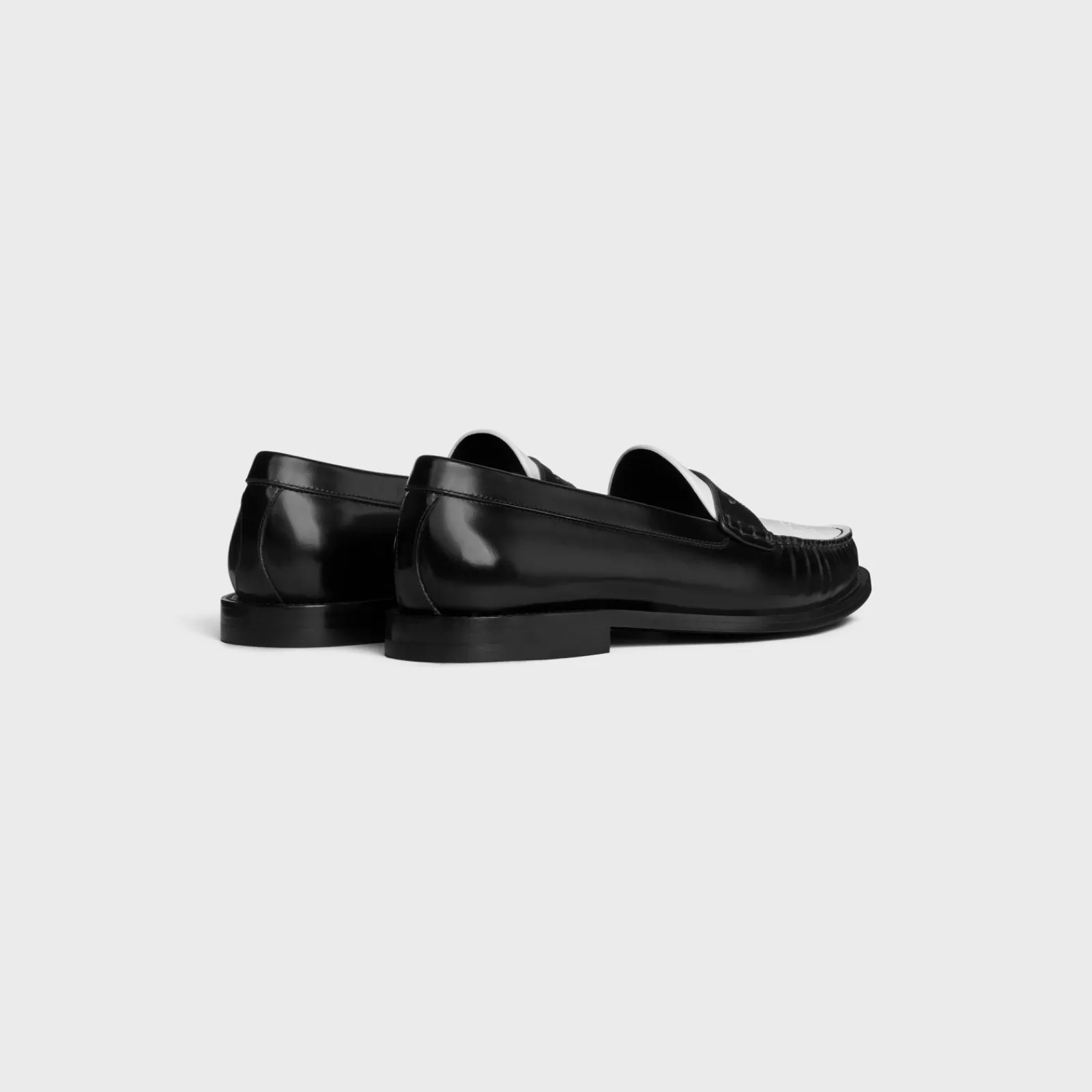 Clearance VIVIENNE LOAFER in POLISHED BULL Loafers And Mocassins