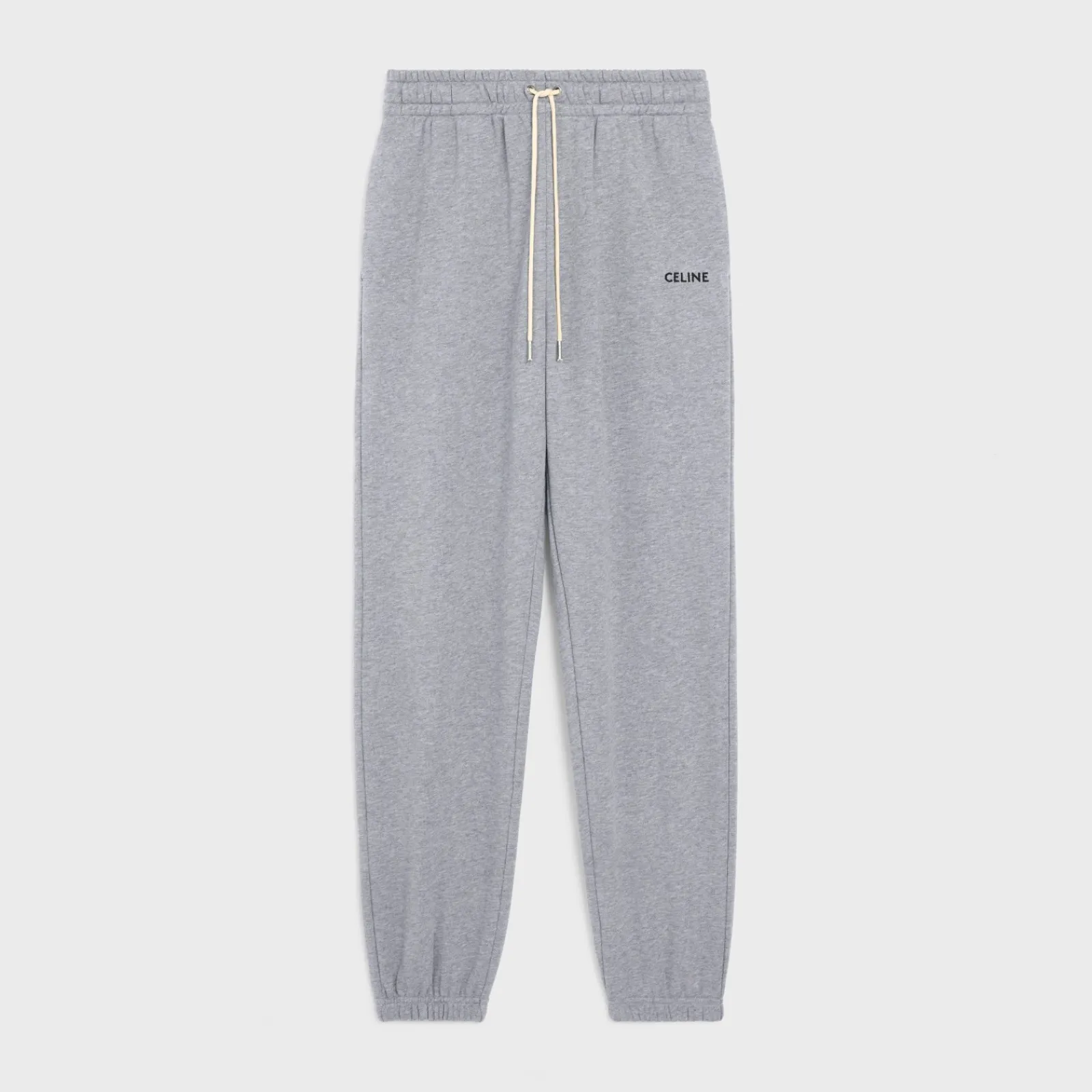 Outlet -EMBROIDERED TRACK PANTS IN COTTON Pants And Shorts