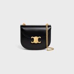 Fashion CHAIN BESACE CLEA in shiny calfskin Women More Lines·Other Lines | Categories·Cross-Body Bags