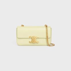 Sale CHAIN SHOULDER BAG CLAUDE in shiny calfskin Women More Lines·Claude | Categories·Shoulder Bags