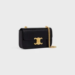 Hot CHAIN SHOULDER BAG CLAUDE in Lizard Women More Lines·Claude | Categories·Shoulder Bags