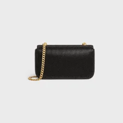 Best CHAIN SHOULDER BAG CLAUDE in SUEDE CALFSKIN WITH STRASS Women More Lines·Claude | Categories·Shoulder Bags