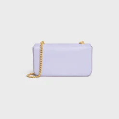 Sale CHAIN SHOULDER BAG CLAUDE in shiny calfskin Women More Lines·Claude | Categories·Shoulder Bags